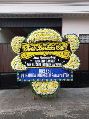 Papan Bunga Duka di Bulu